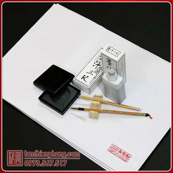 Bộ Dụng Cụ Tập Viết Thư Pháp