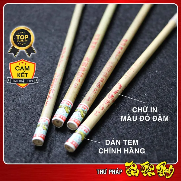 [CHÍNH HÃNG] Combo 04 Bút thư pháp Con cọp số 3 - Loại 1