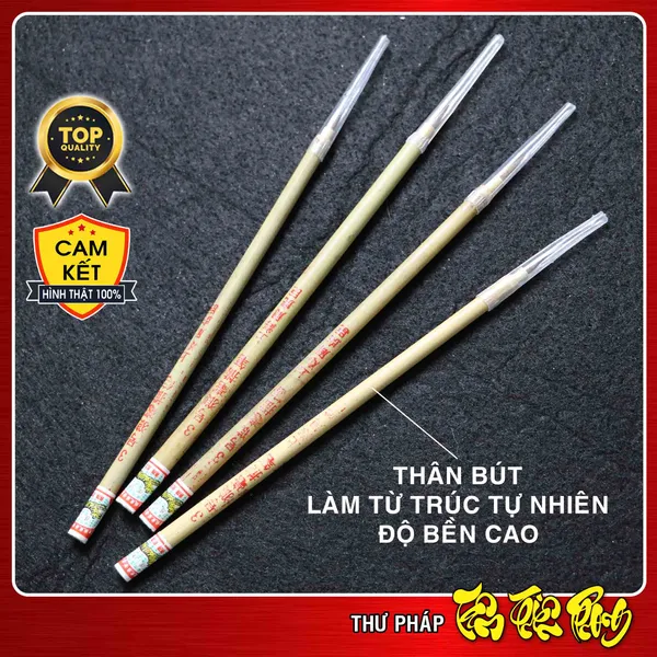 [CHÍNH HÃNG] Combo 04 Bút thư pháp Con cọp số 3 - Loại 1