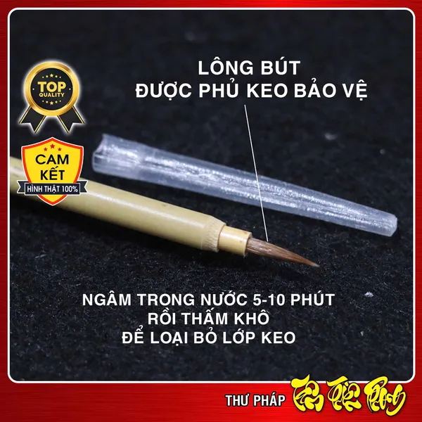 [CHÍNH HÃNG] Combo 04 Bút thư pháp Con cọp số 3 - Loại 1