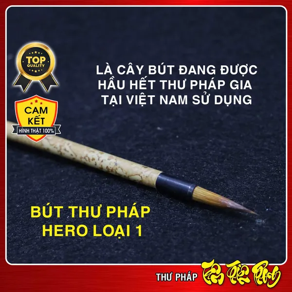 [CHÍNH HÃNG] Combo 04 Bút thư pháp Hero - Loại 1