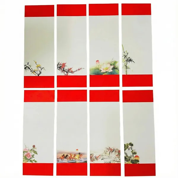 LIỄN GIẤY GÂN VIẾT ĐẸP | 26x73cm