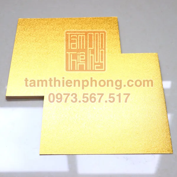 Giấy bo nhủ kim - 35x35 cm (10 tờ)