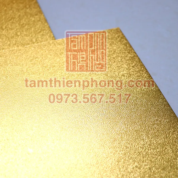 Giấy bo nhủ kim - 35x35 cm (10 tờ)