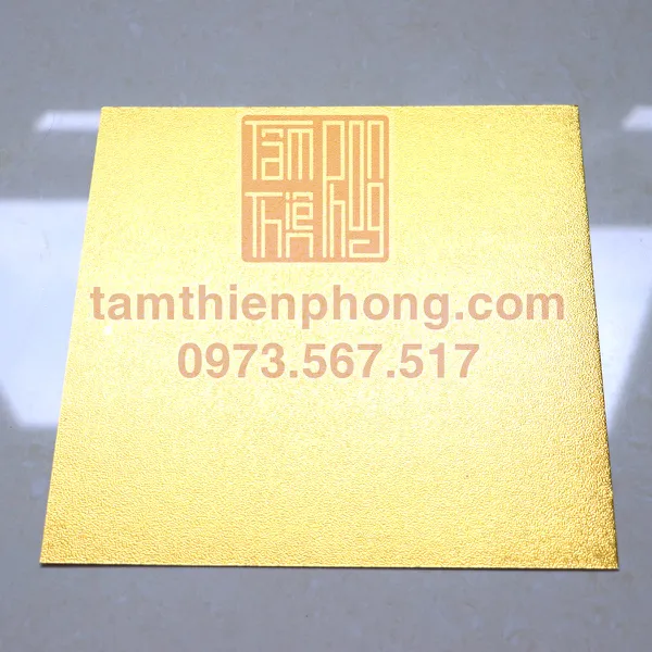 Giấy bo nhủ kim - 35x35 cm (10 tờ)