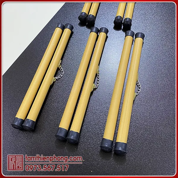 Giấy Viết Thư Pháp | 5 Tờ Giấy Ốp In Hình 20x54cm (Có Nẹp)