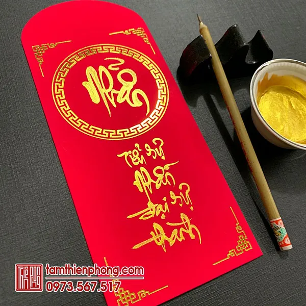 Cực Sáng | Màu Acrylic Nhủ Kim Viết Thư Pháp | 100g