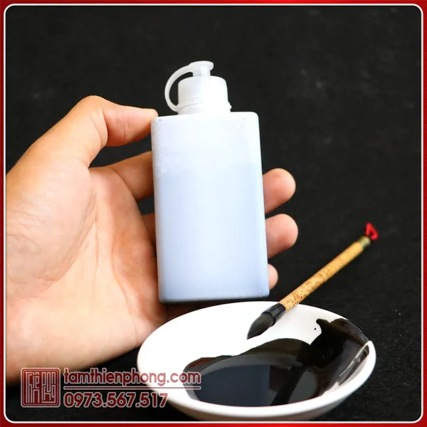 Mực Tàu Viết Thư Pháp Dạng Nước 100ml