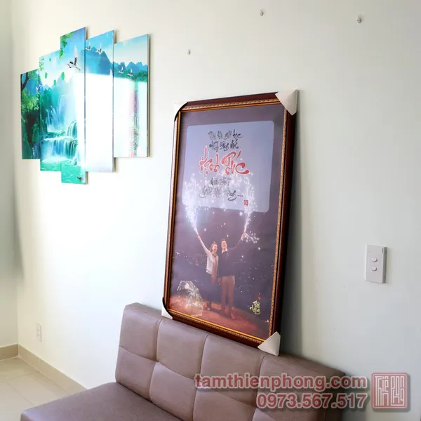 Quà tặng Thư pháp - Mới - 60x80cm - 02