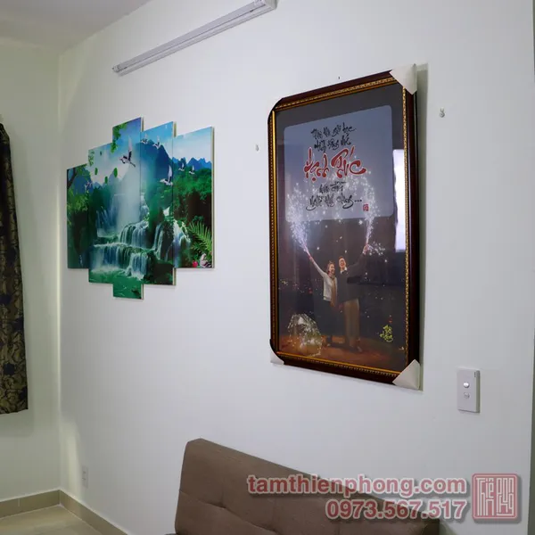 Quà tặng Thư pháp - Mới - 60x80cm - 02