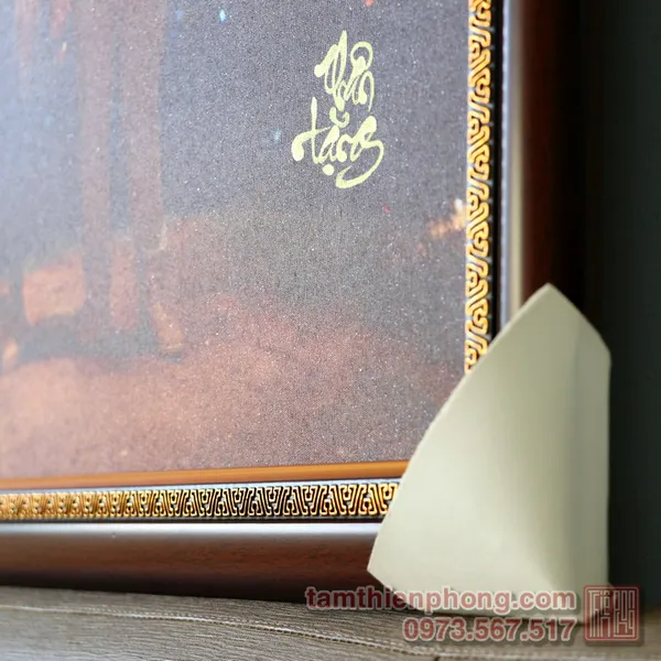 Quà tặng Thư pháp - Mới - 60x80cm - 02