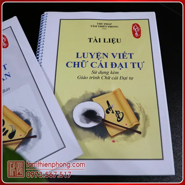 Bộ 1: Phần Tập Nét và Đại Tự - Giáo Trình, Tài liệu Dạy Viết Thư Pháp Việt