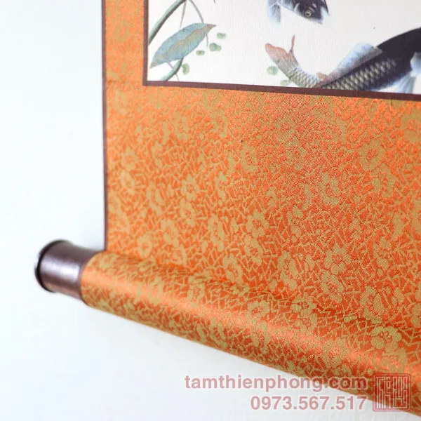 Thư pháp chữ Cha Mẹ - Liễn bo lụa - 30 x 80cm (Màu ngẫu nhiên)