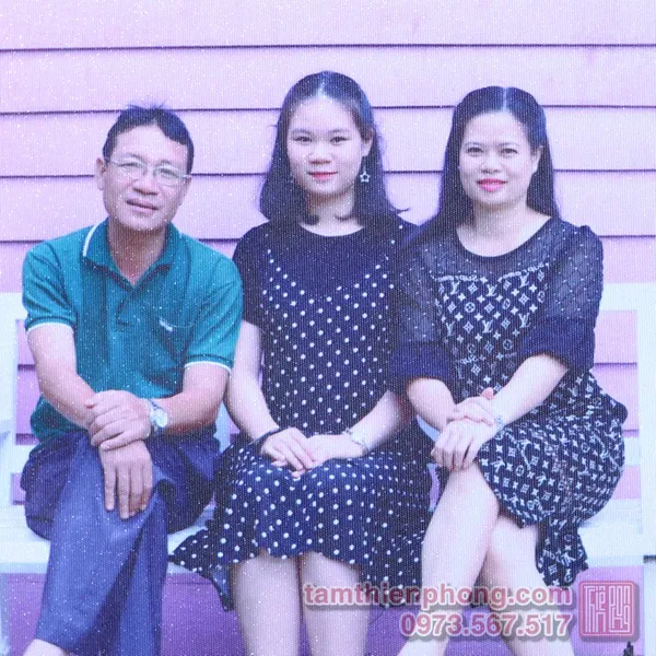 Quà tặng Thư pháp - Mới - 60x80cm - 01