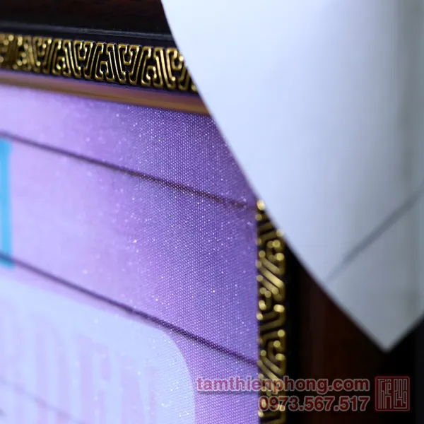 Quà tặng Thư pháp - Mới - 60x80cm - 01