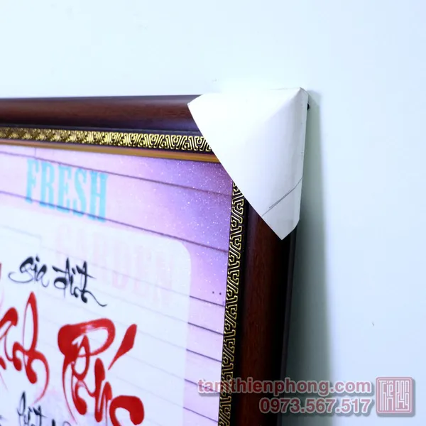 Quà tặng Thư pháp - Mới - 60x80cm - 01