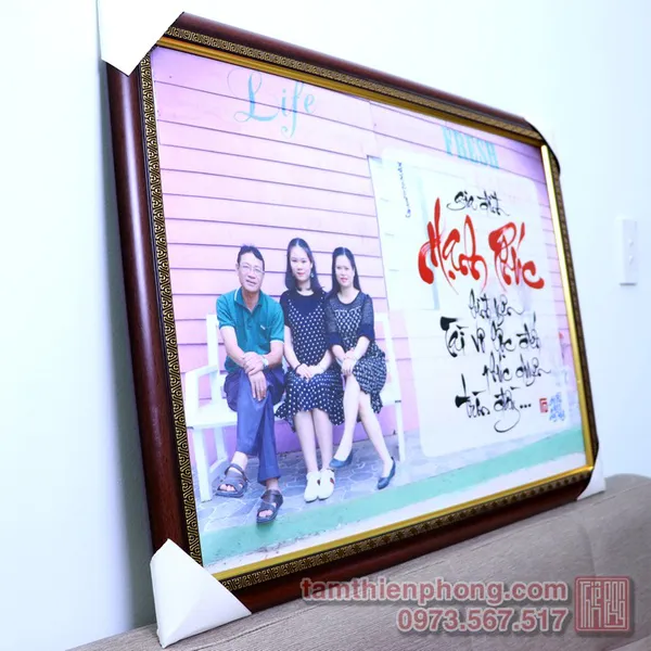 Quà tặng Thư pháp - Mới - 60x80cm - 01
