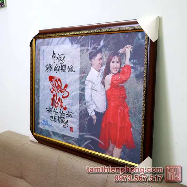 Quà tặng Thư pháp - Mới - 60x80cm - 03