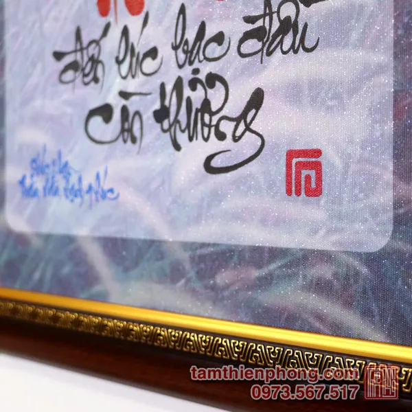 Quà tặng Thư pháp - Mới - 60x80cm - 03