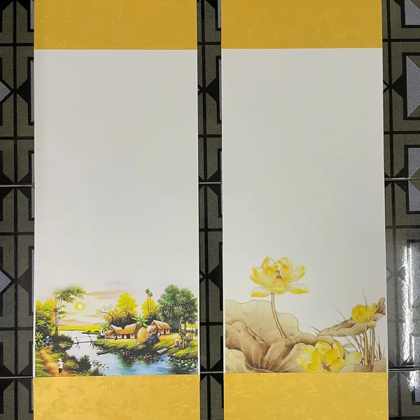 LIỄN GIẤY GÂN VIẾT ĐẸP | 26x73cm