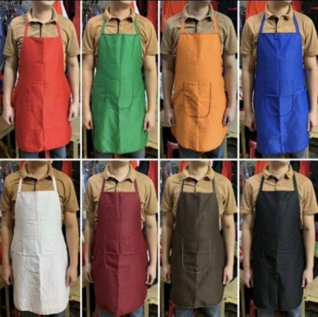 Tạp dề yếm có màu