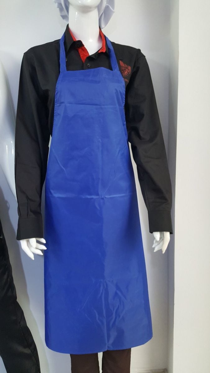 TẠP DỀ NILON XANH DƯƠNG MAY SẴN SA028