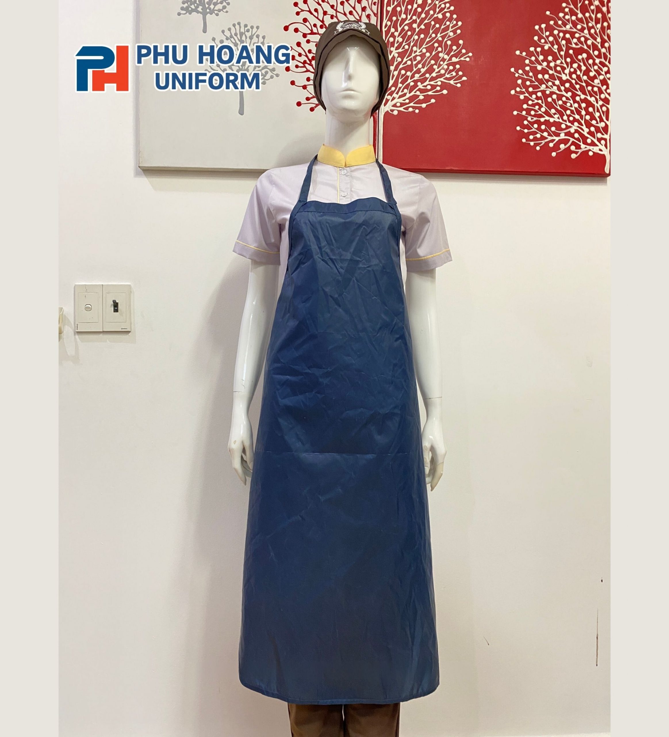 TẠP DỀ NILON XANH ĐEN MAY SẴN SA043