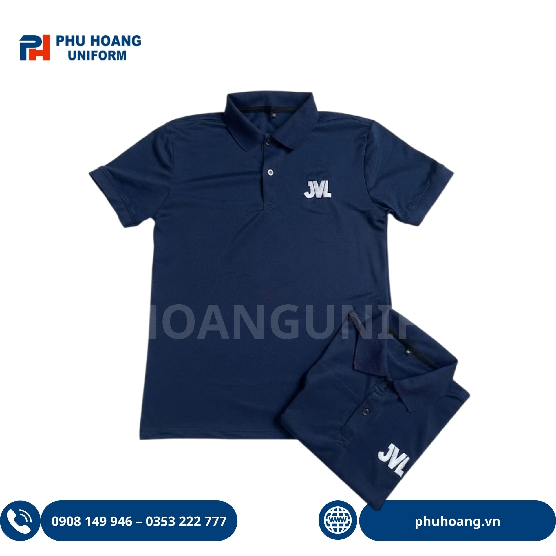 ÁO POLO XANH ĐEN