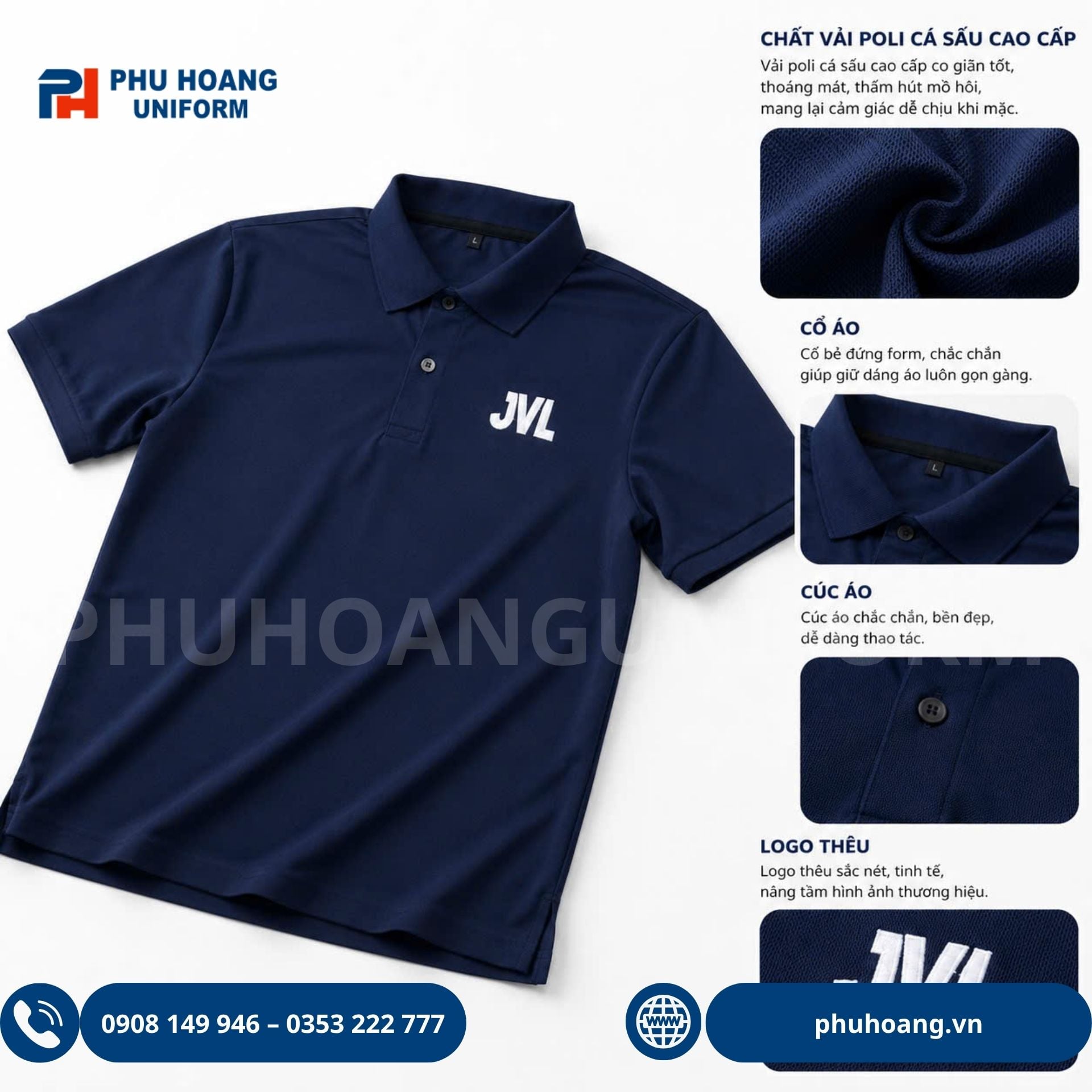 ÁO POLO XANH ĐEN ÁO POLO XANH ĐEN