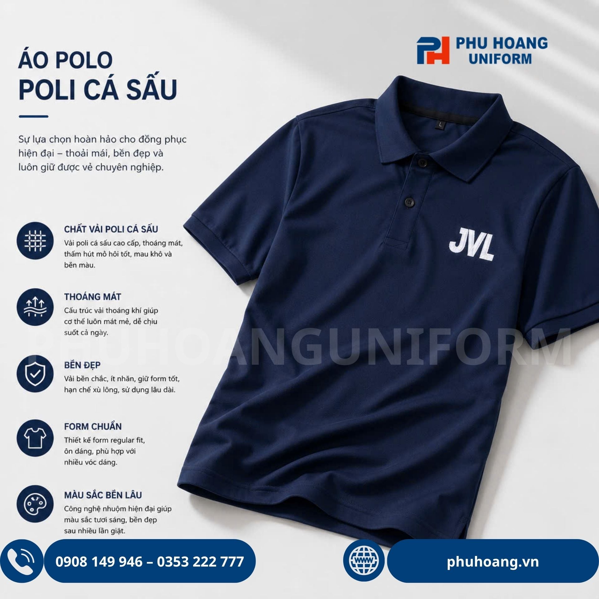 ÁO POLO XANH ĐEN ÁO POLO XANH ĐEN