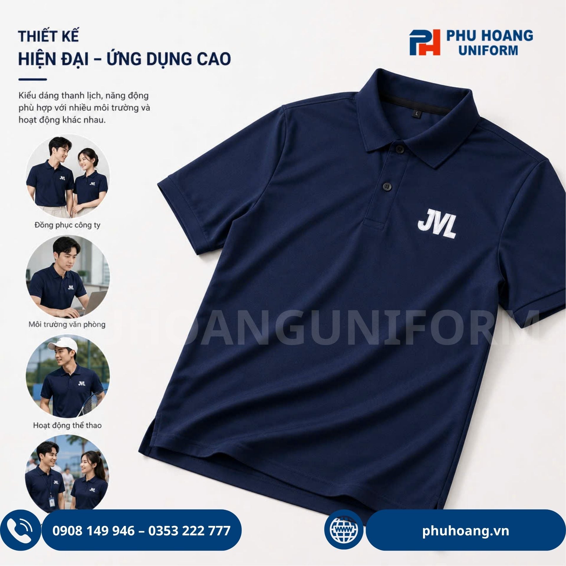 ÁO POLO XANH ĐEN ÁO POLO XANH ĐEN