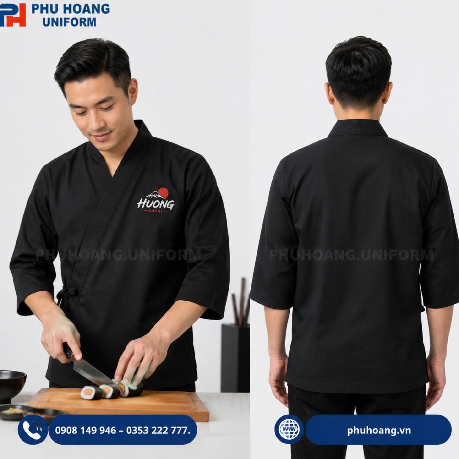 ÁO BẾP NHẬT ÁO BẾP NHẬT