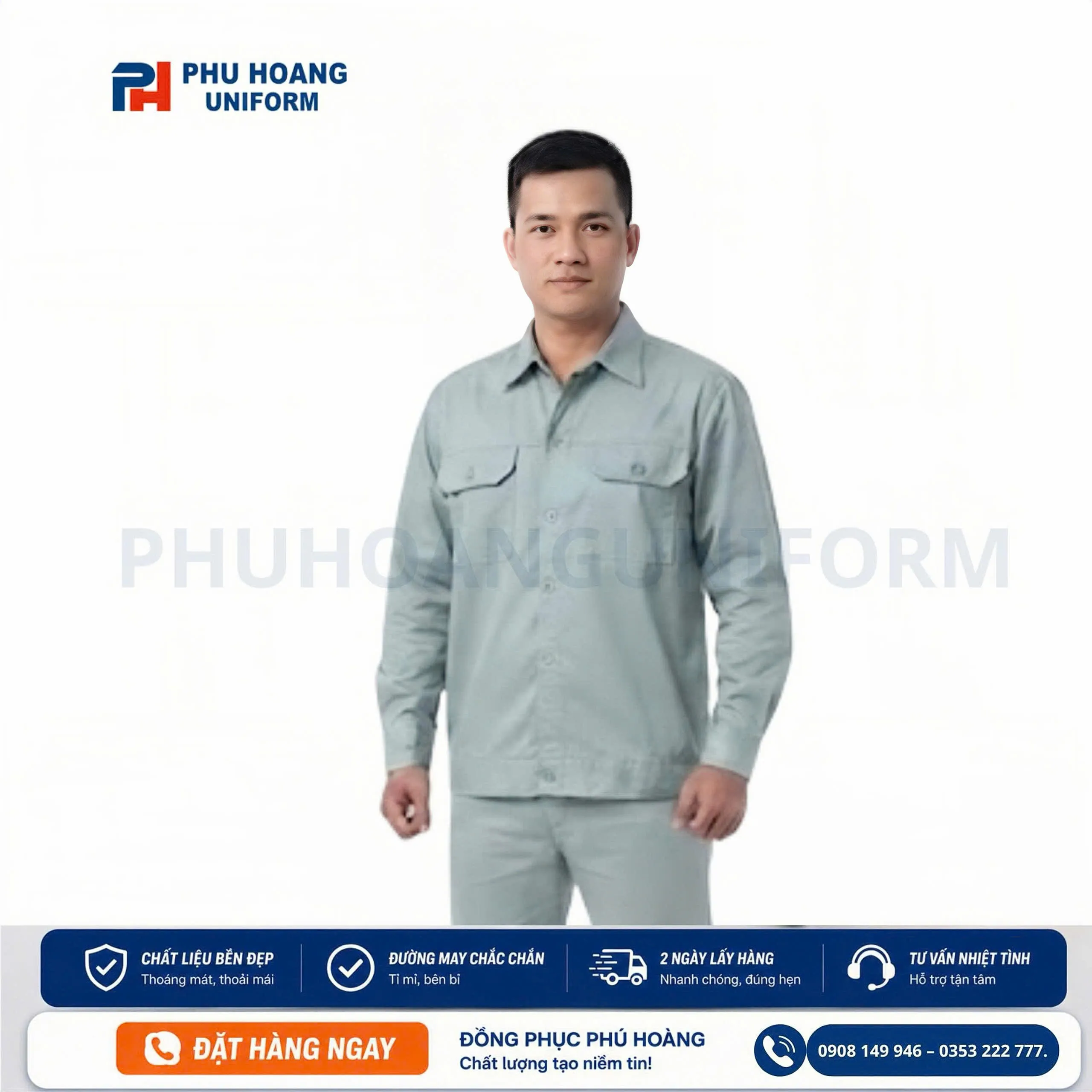 Áo Công Nhân Áo Công Nhân