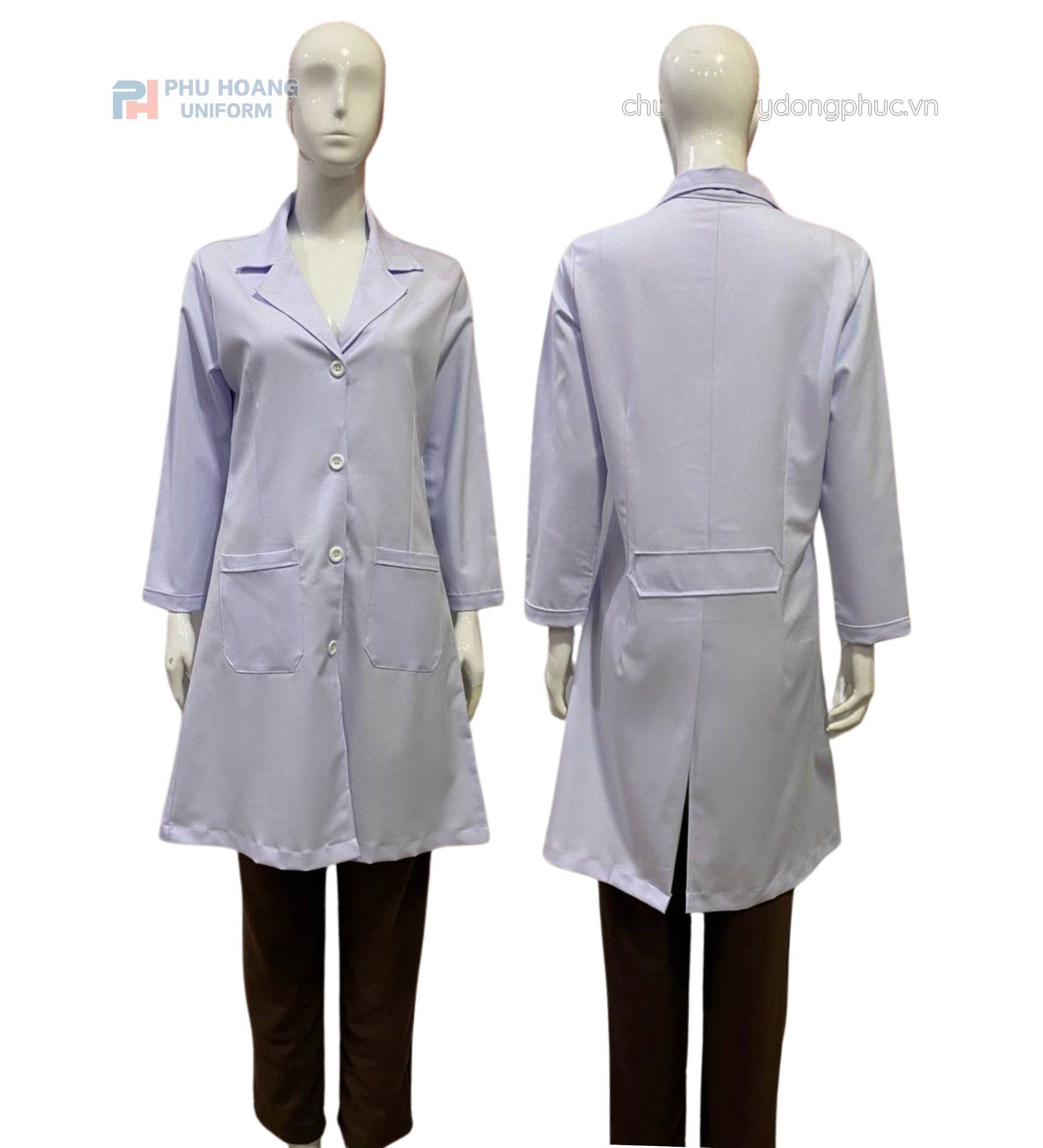 ÁO BLOUSE BÁC SĨ NỮ (MAY SẴN) – SH007