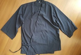 ÁO BẾP NHẬT MAY SĂN 001