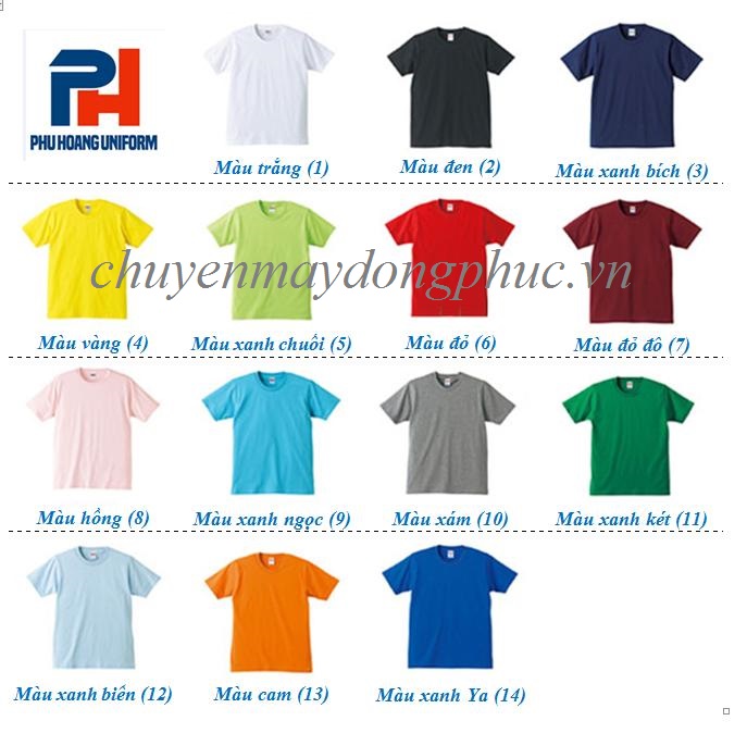 áo thun cổ tròn may sẵn