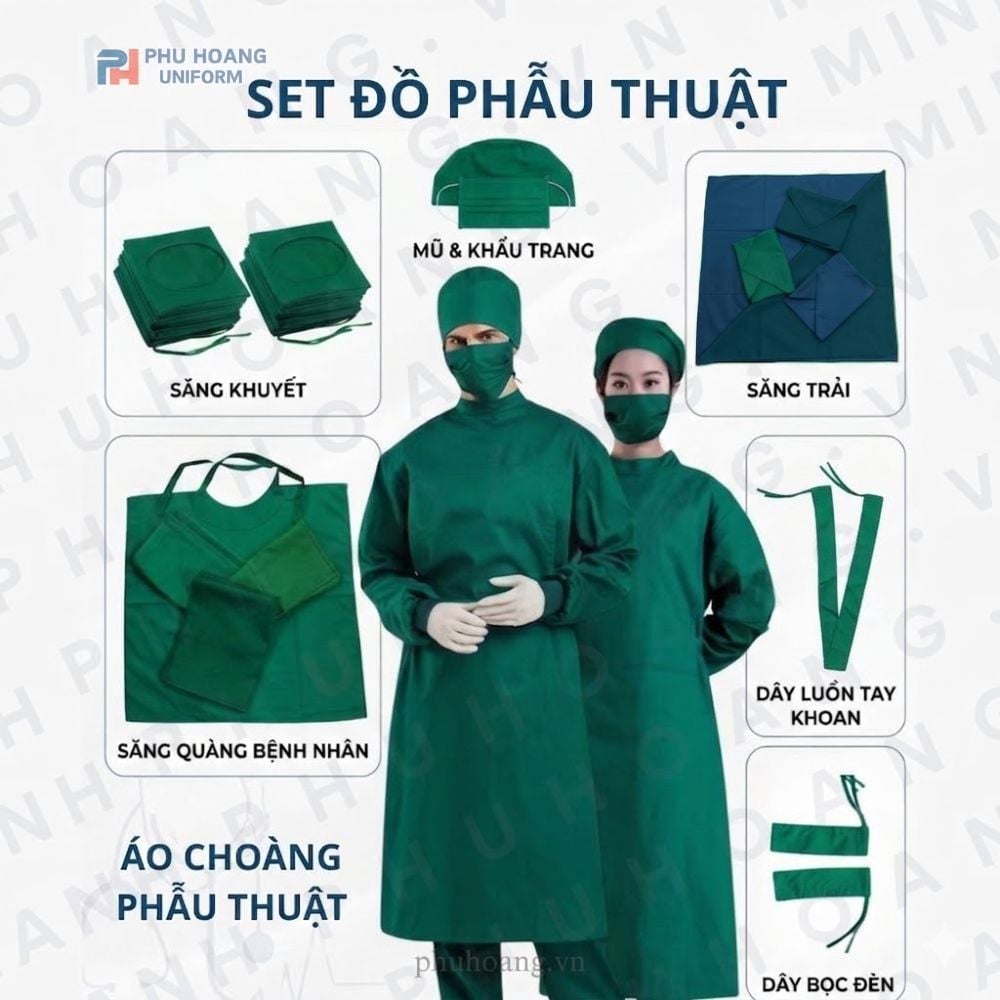 SET ĐỒ PHẪU THUẬT