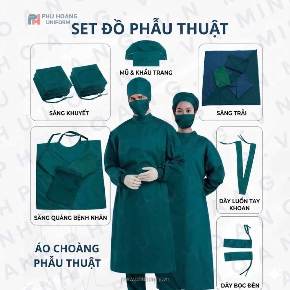 SET ĐỒ PHẪU THUẬT