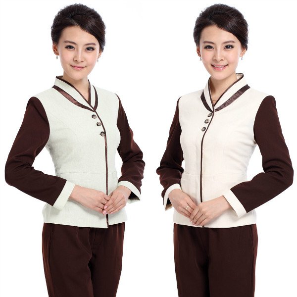 Đồng phục cho nhân viên nhà hàng mùa đông cho nhân viên lễ tân hoặc phục vụ Đồng phục cho nhân viên nhà hàng mùa đông cho nhân viên lễ tân hoặc phục vụ