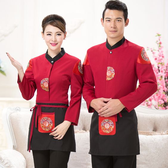 Đồng phục cho nhân viên nhà hàng mùa Đông nổi bật Đồng phục cho nhân viên nhà hàng mùa Đông nổi bật