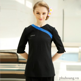 Đồng phục spa may sẵn được sử dụng phổ biến Đồng phục spa may sẵn được sử dụng phổ biến