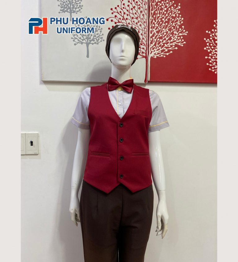 ÁO GILE NAM NỮ MÀU ĐỎ MAY SẴN SG002