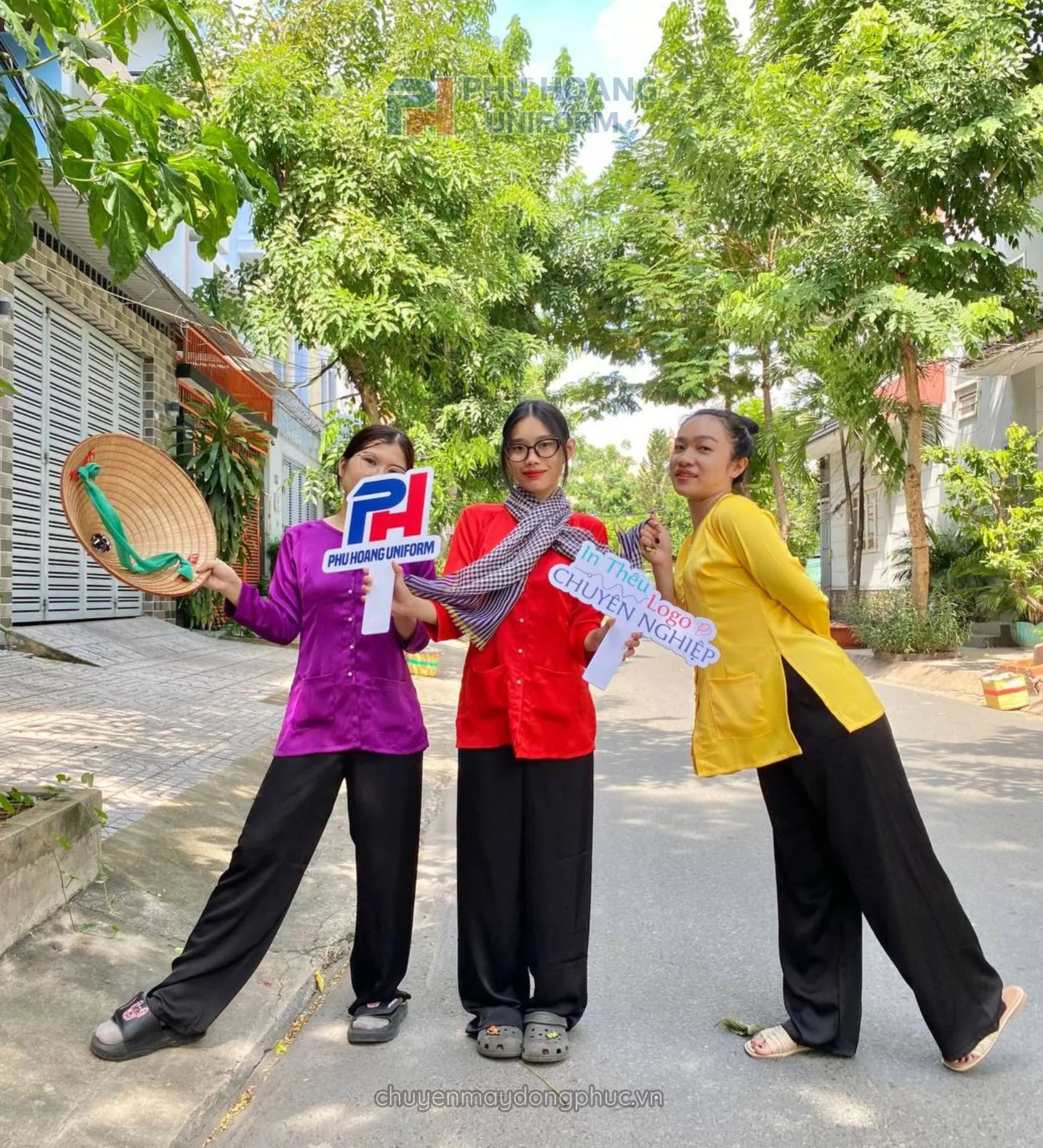 BỘ ĐỒ BÀ BA MÀU XANH LAM MAY SẴN ST004