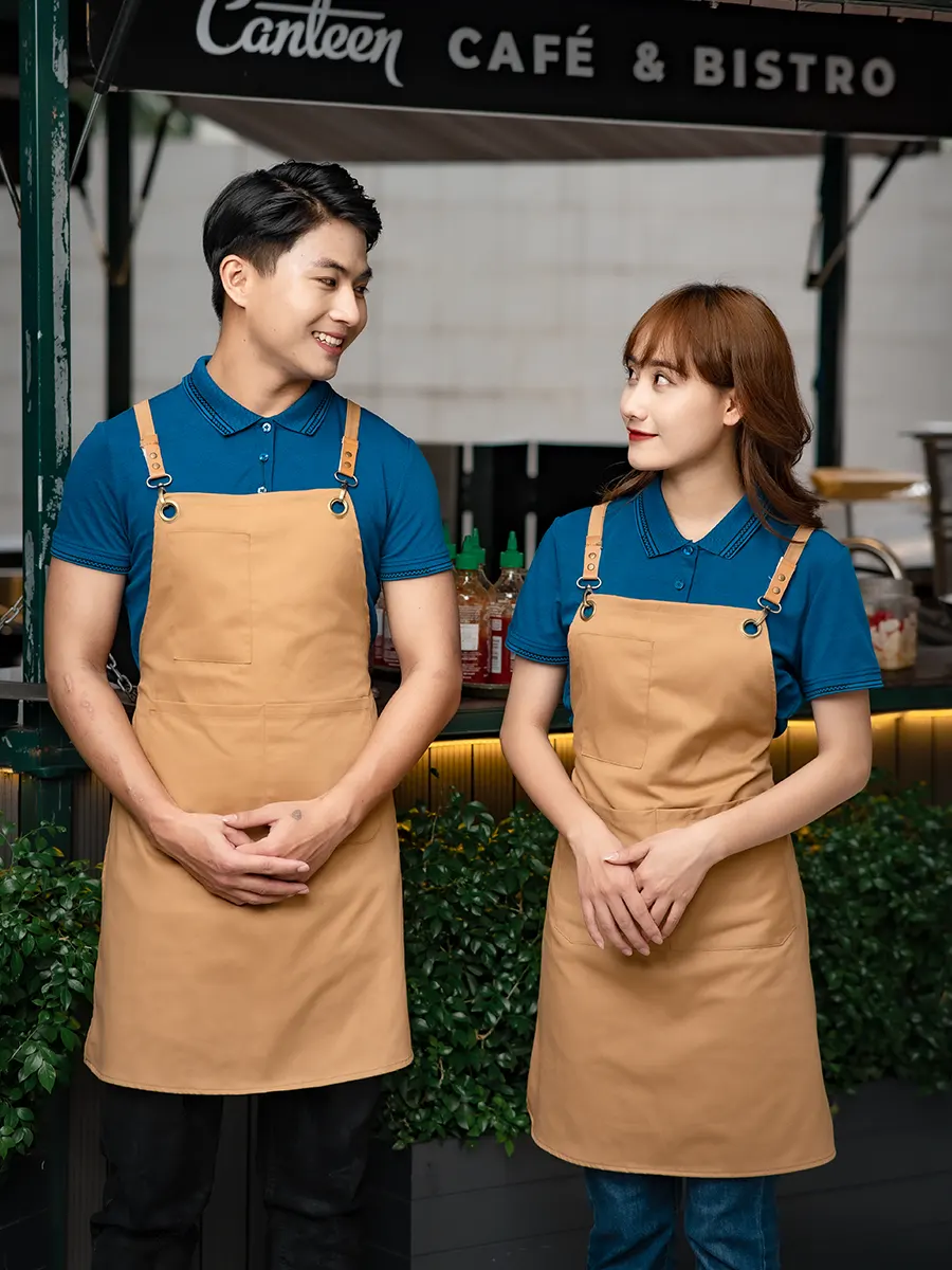 Tạp dề yếm có màu