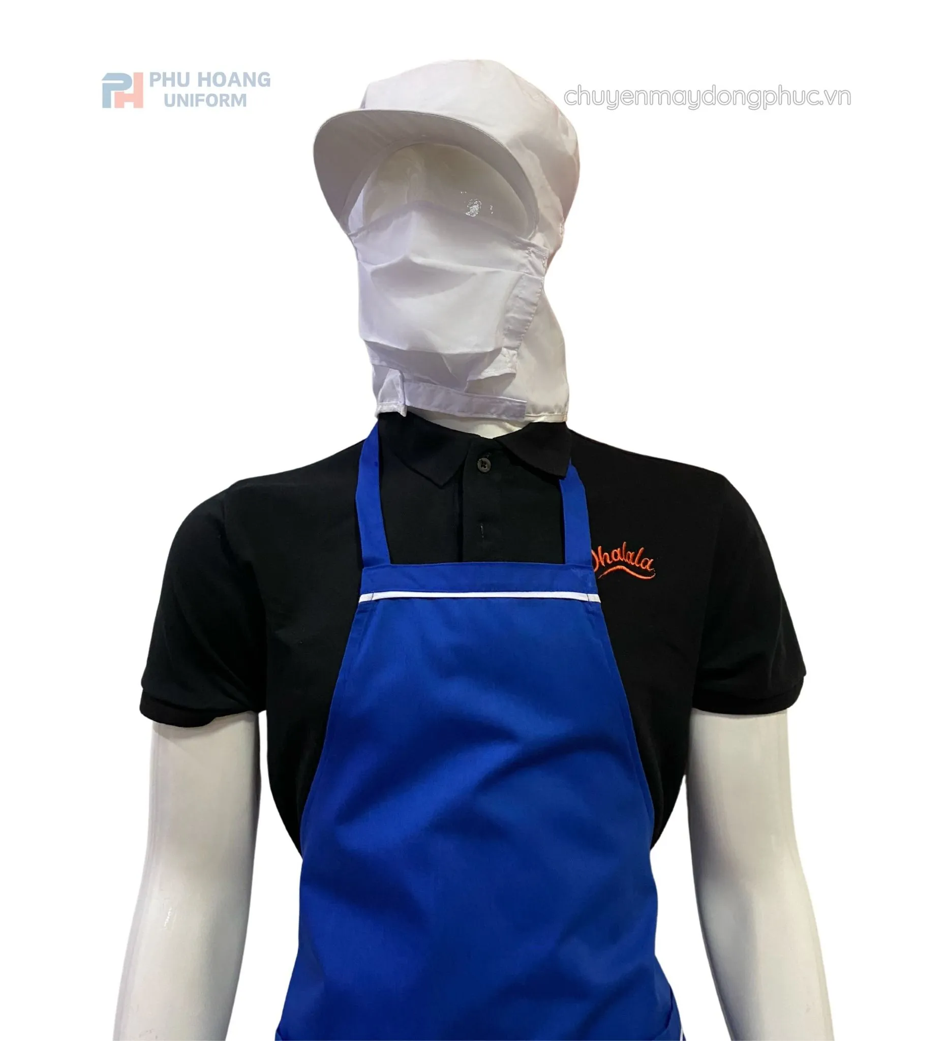 NÓN THỦY SẢN LIỀN KHẨU TRANG MAY SẴN SN003