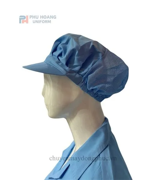 ÁO THỦY SẢN MÀU XANH (MAY SẴN) SW012