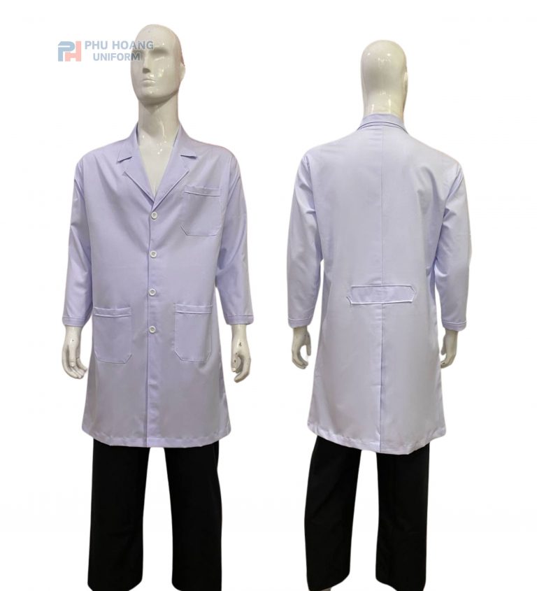 ÁO BLOUSE BÁC SĨ NAM (MAY SẴN) – SH006