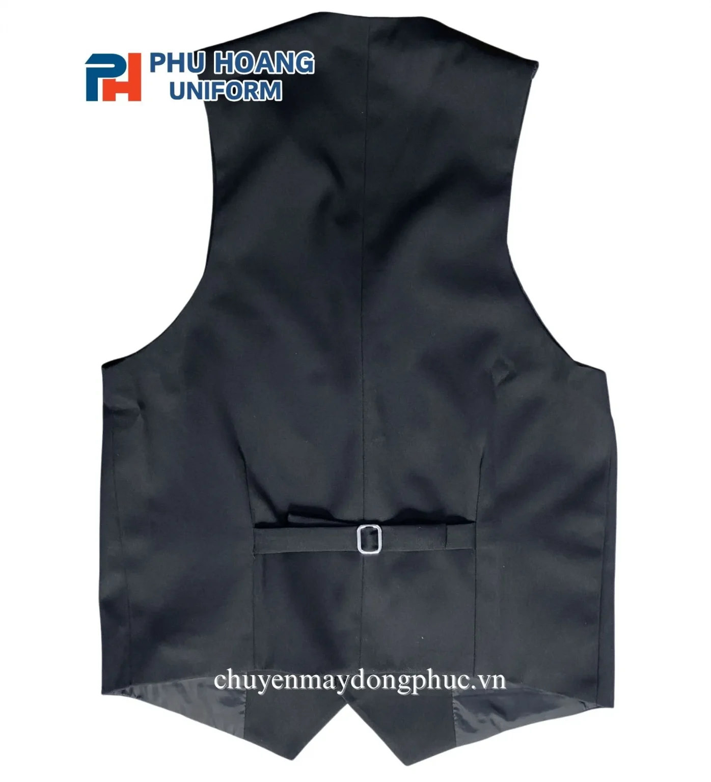 ÁO GILE NAM NỮ MÀU ĐEN MAY SẴN SG001