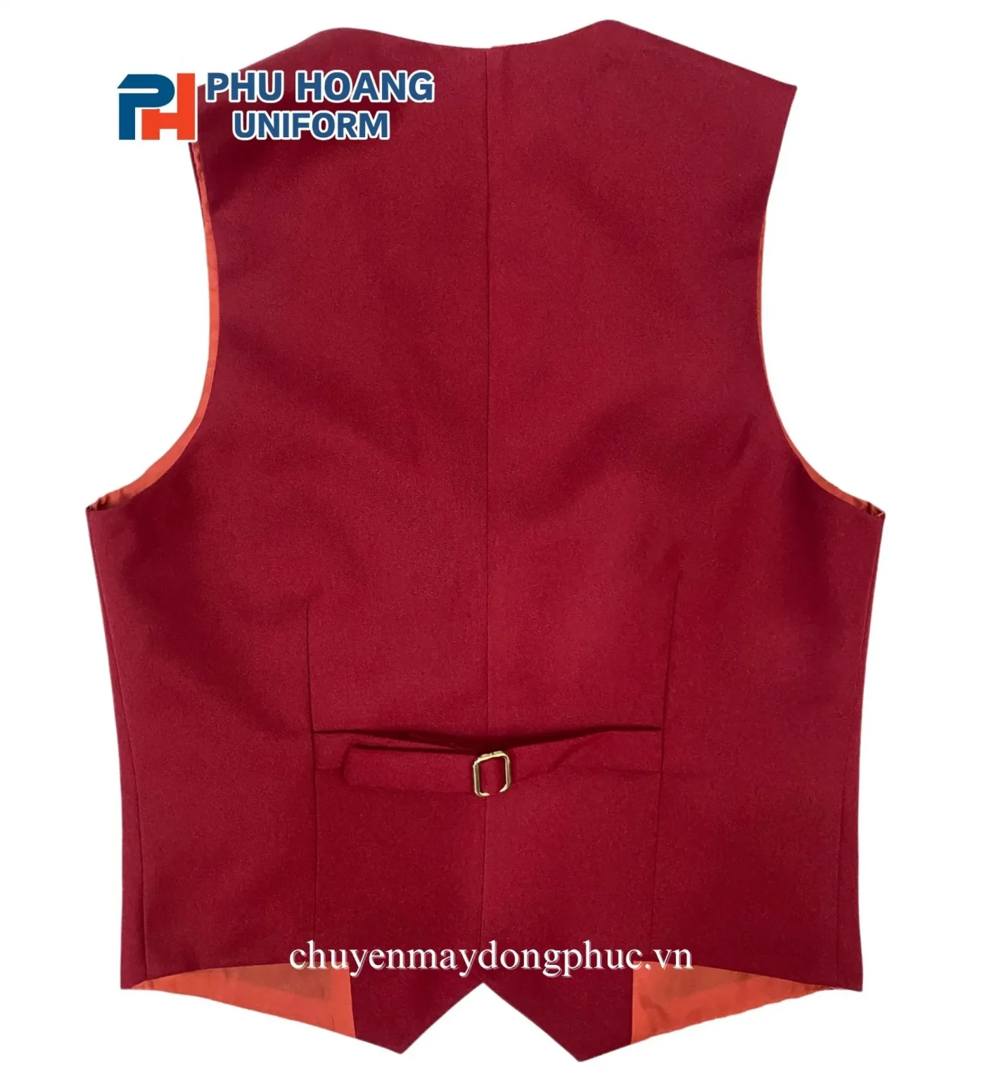 ÁO GILE NAM NỮ MÀU ĐỎ MAY SẴN SG002