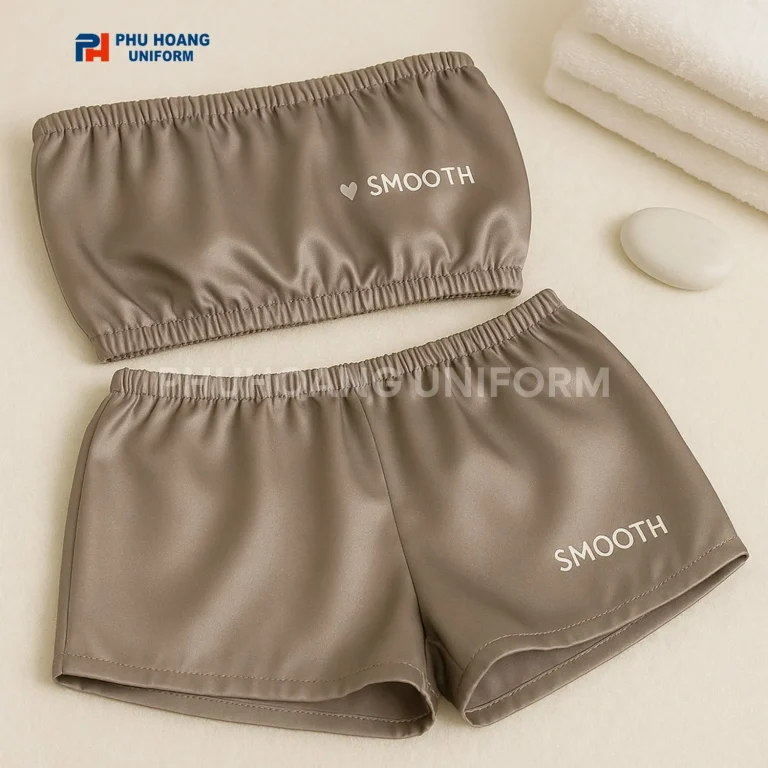 BỘ QUẦN ÁO QUÂY SPA CHO KHÁCH SP001